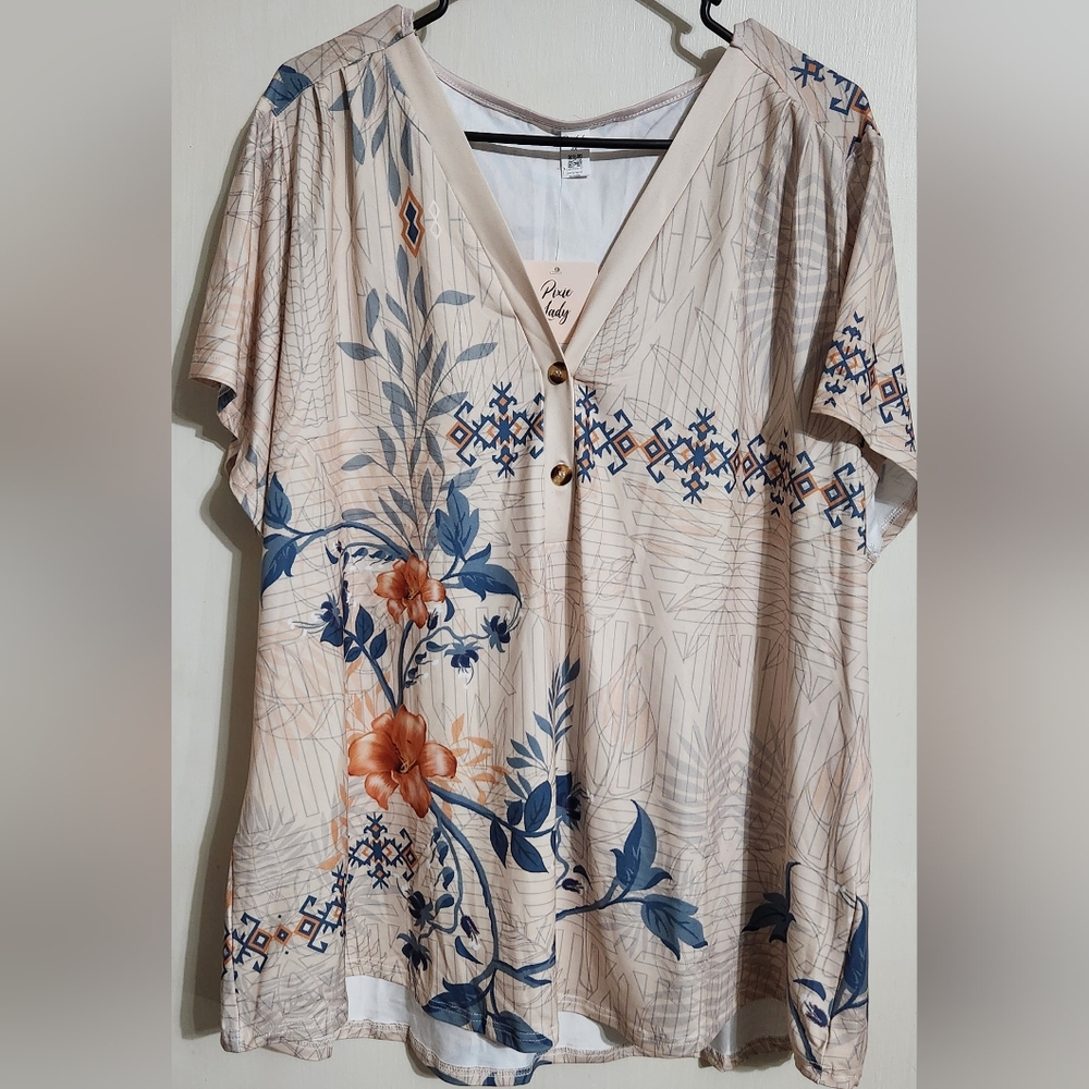Pixie Lady short sleeve blouse
